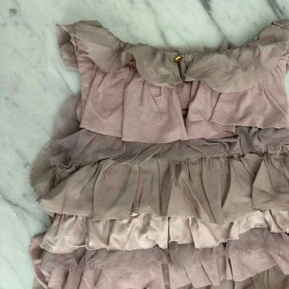 Crewcuts 4-5 Silk & Cotton Ruffle Dress - Picture 7 of 12